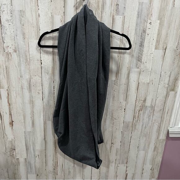 Lululemon Gray Vinyasa Infinity Convertible Scarf Wrap Cover Up Yoga Athleisure - Picture 1 of 6
